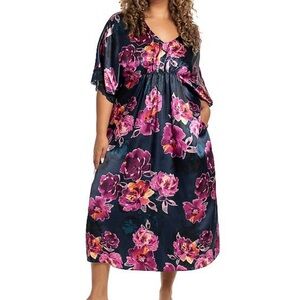 Lilac + London Satin Caftan